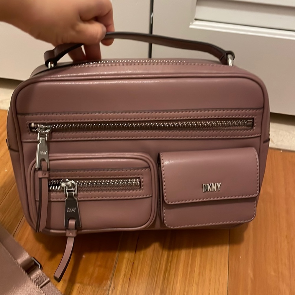 DKNY multi pocket crossbody